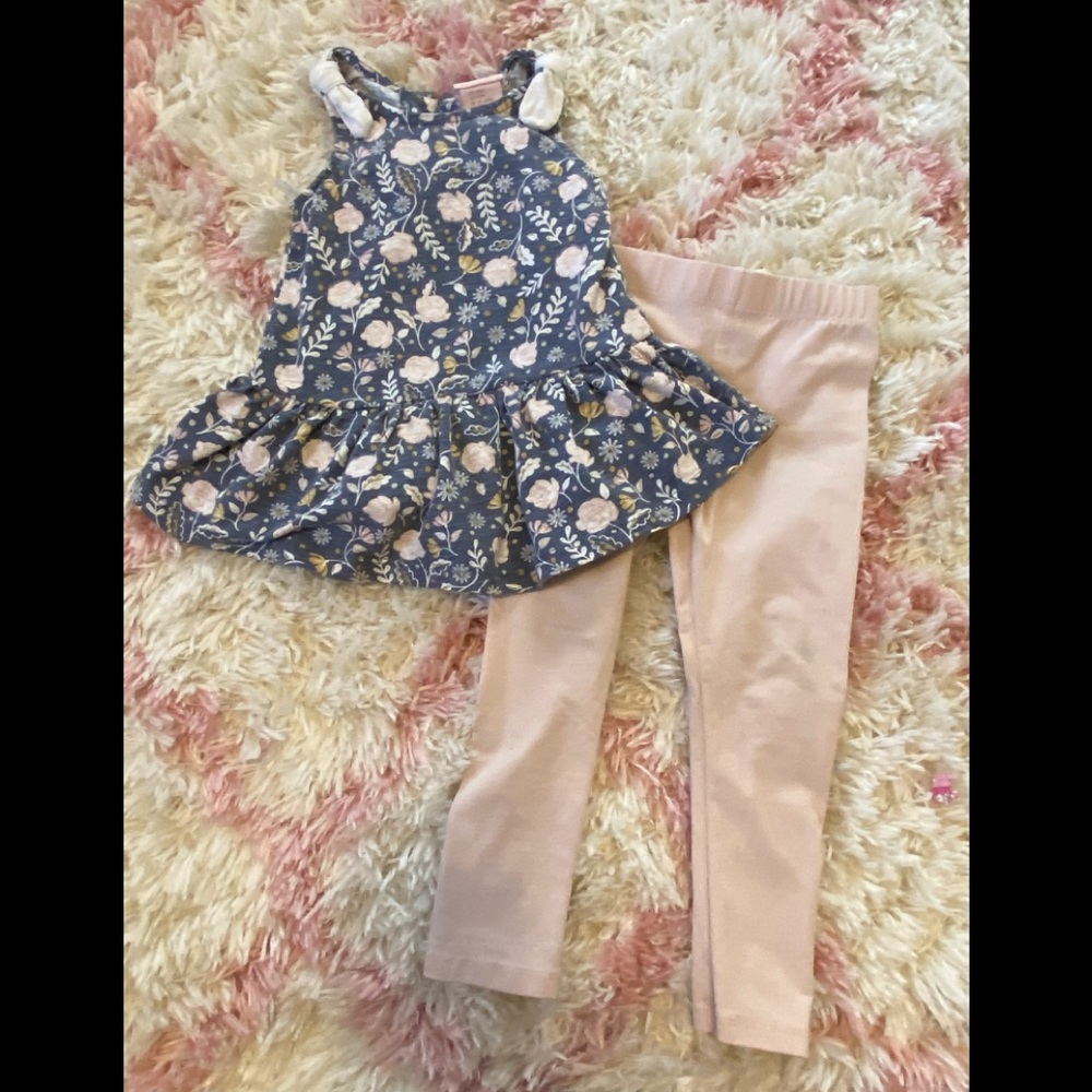 Cute toddler outfit. Gently used. Perfect for spring!